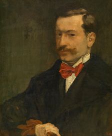 Portrait of Count Aymer de la Chevalerie, c1896. Creator: Henri Evenepoel