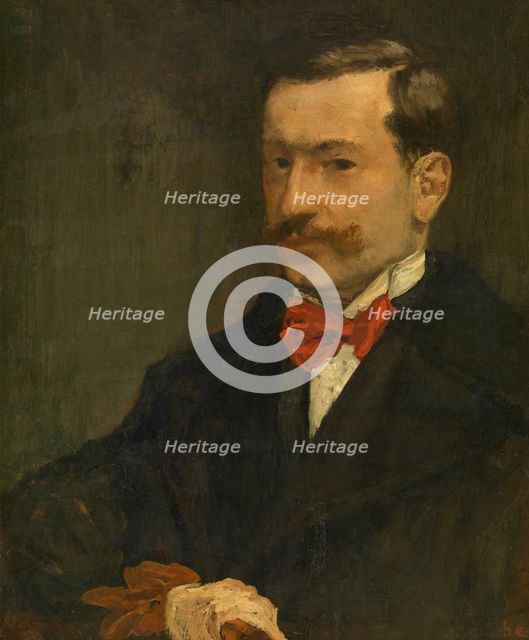 Portrait of Count Aymer de la Chevalerie, c1896. Creator: Henri Evenepoel.