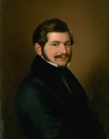 Portrait of Count Barkóczy, 1850-1856. Creator: Johann Peter Krafft