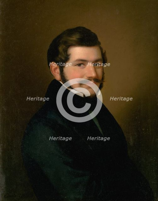 Portrait of Count Barkóczy, 1850-1856. Creator: Johann Peter Krafft.