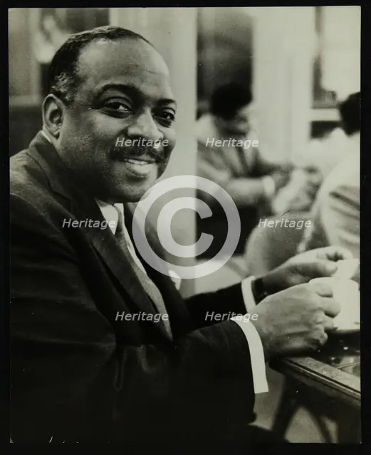 Portrait of Count Basie, 1950s. Creator: Denis Williams.