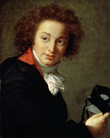 Portrait of Count Grigory Chernyshov with a Mask 1793. Artist: Elisabeth Louise Vigee-LeBrun