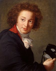 Portrait of Count Grigory Chernyshev with a Mask in His Hand, 1793. Creator: Elisabeth Louise Vigee-LeBrun