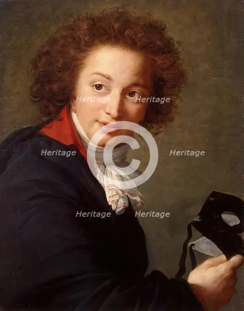 Portrait of Count Grigory Chernyshev with a Mask in His Hand, 1793. Creator: Elisabeth Louise Vigee-LeBrun.