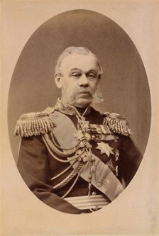 Portrait of Count Dmitry Alekseyevich Milyutin (1816-1912), 1874