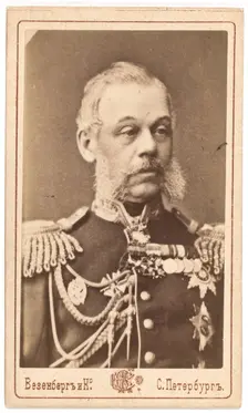 Portrait of Count Dmitry Alekseyevich Milyutin (1816-1912)