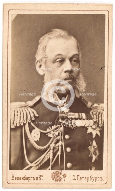 Portrait of Count Dmitry Alekseyevich Milyutin (1816-1912).