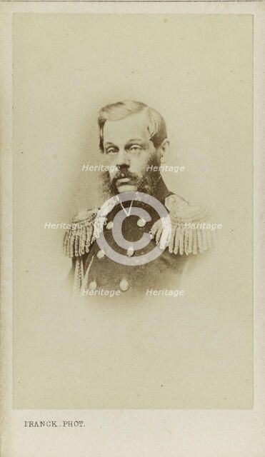 Portrait of Count Dmitry Alekseyevich Milyutin (1816-1912). Creator: Franck (François Gobinet de Villechole) (1816-1906).