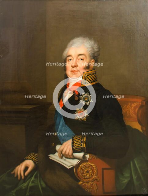 Portrait of Count Dmitry Alexandrovich Guryev (1758-1825), 1809.