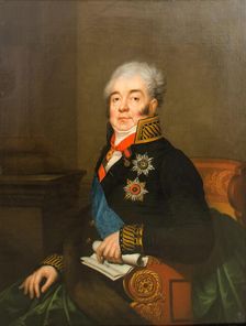Portrait of Count Dmitry Alexandrovich Guryev (1758-1825), 1809