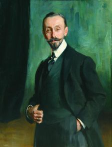 Portrait of Count Dmitry Ivanovitch Tolstoy (1860-1941), 1901. Creator: Braz, Osip Emmanuilovich (1872-1936)