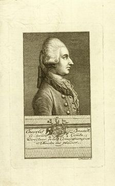 Portrait of Count Enevold Brandt (1738-1772), 1773. Creator: Fritzsch, Christian Friedrich (ca. 1719-before 1774)