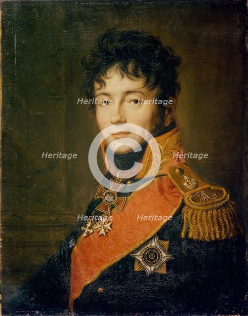 Portrait of Count Evgraf Fedotovich Komarovsky (1769-1843). Artist: Vogel von Vogelstein, Carl Christian (1788-1868)