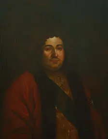 Portrait of Count Feodor Alekseyevich Golovin (1650-1706), Second Half of the 18th cen. Creator: Anonymous