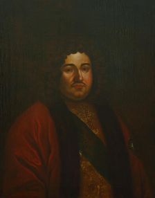 Portrait of Count Feodor Alekseyevich Golovin (1650-1706), Second Half of the 18th cen. Creator: Anonymous