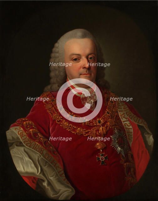 Portrait of Count Ferenc Esterházy de Galántha (1715-1785). Creator: Anonymous.