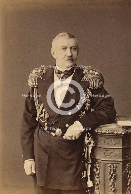 Portrait of Count Frederick Maurice (Fyodor Loginovich) van Heiden (1821-1900), 1874.