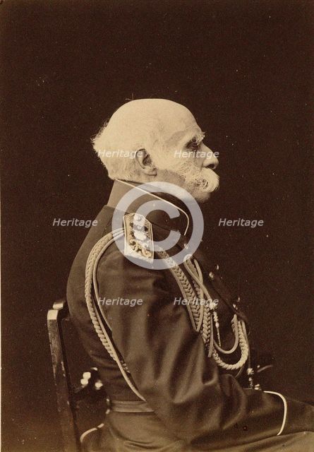 Portrait of Count Fyodor Petrovich Litke (1797-1882), 1874.