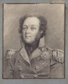 Portrait of Count Fyodor Vasilyevich Rostopchin (1763-1826), c1813-1820. Creator: Anonymous