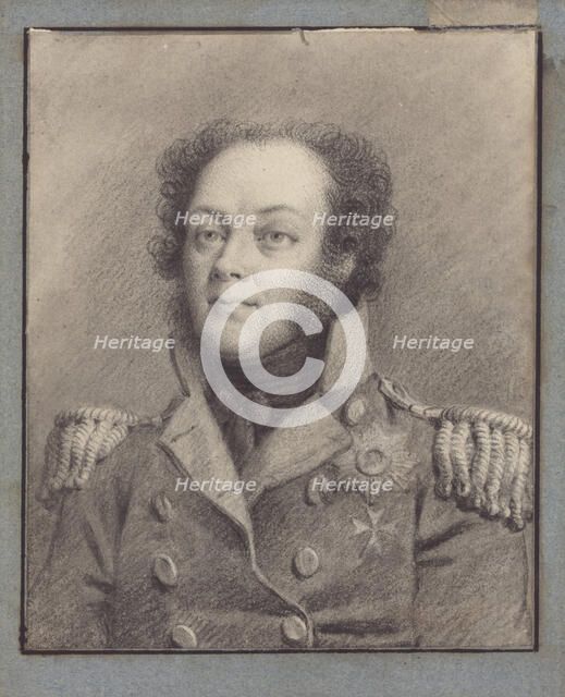 Portrait of Count Fyodor Vasilyevich Rostopchin (1763-1826), c1813-1820. Creator: Anonymous.