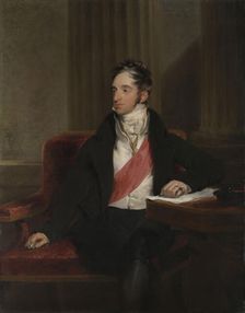 Portrait of Count Karl Robert Nesselrode (1780-1862), 1818. Creator: Lawrence, Sir Thomas (1769-1830)