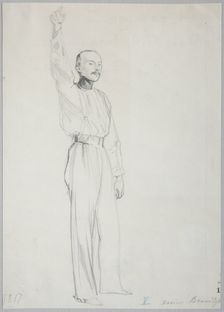 Portrait of Count Ksawery Korczak-Branicki (1814-1879), c. 1840. Artist: Gagarin, Grigori Grigorievich (1810-1893)