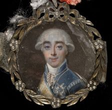 Portrait of Count Hans Axel von Fersen (1755-1810), 1784. Artist: Lafrensen, Niclas (1737-1807)