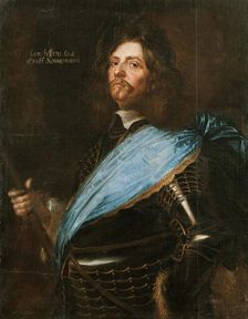 Portrait of Count Hans Christoff von Königsmarck (1600-1663) , 1651. Creator: Merian, Matthäus, the Younger (1621-1687)