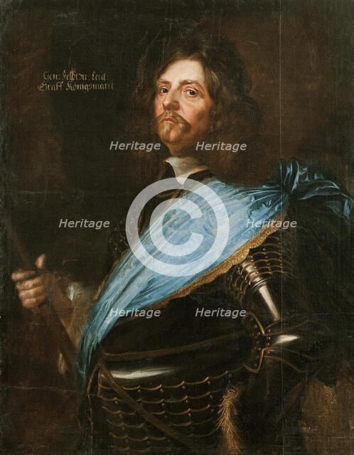 Portrait of Count Hans Christoff von Königsmarck (1600-1663) , 1651. Creator: Merian, Matthäus, the Younger (1621-1687).