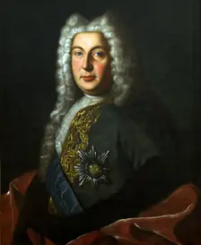 Portrait of Count Heinrich Johann Friedrich (Andrei) Ostermann (1687-1747), 2nd Half of 18th cen. Creator: Anonymous