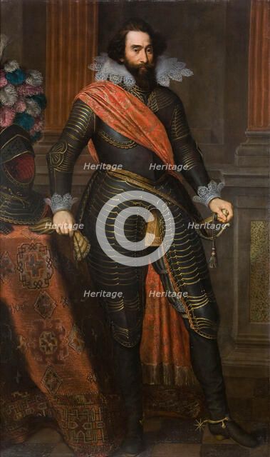 Portrait of Count Hendrik van den Bergh (1573-1638), ca 1616.