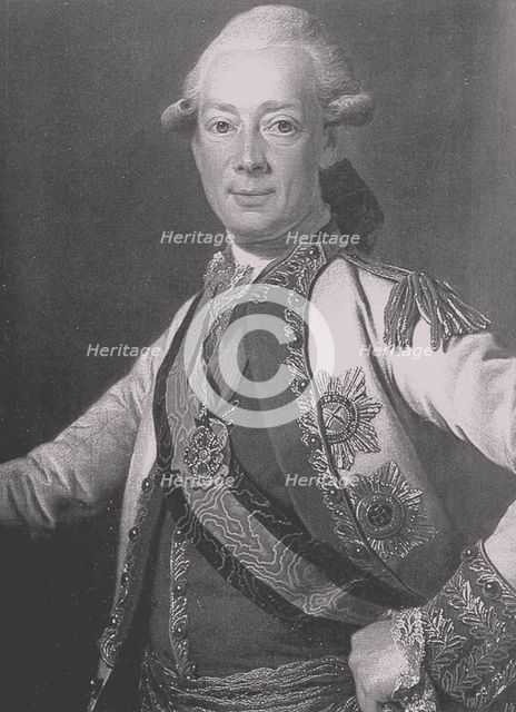 Portrait of Count Ivan Grigoryevich Chernyshyov (1726-1797), 1790. Artist: Levitsky, Dmitri Grigorievich (1735-1822)