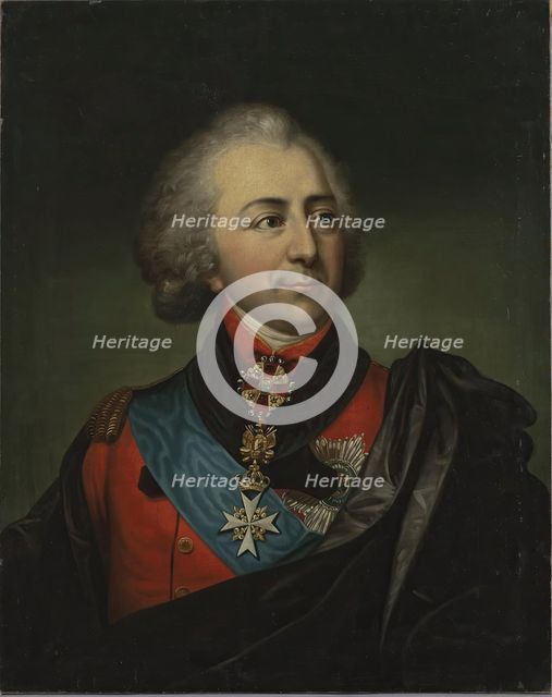Portrait of Count Ivan Kutaisov, 1800. Creator: Unknown.