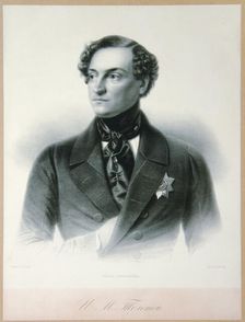 Portrait of Count Ivan Matveyevich Tolstoy (1806-1867). Creator: Rohrbach, Paul (1817-after 1862)