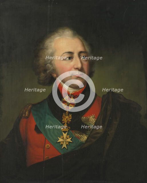 Portrait of Count Ivan Pavlovich Kutaysov (1759-1834), c 1800. Creator: Anonymous.