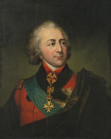 Portrait of Count Ivan Pavlovich Kutaysov (1759-1834), c 1800. Creator: Anonymous