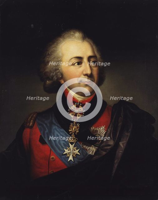 Portrait of Count Ivan Pavlovich Kutaysov, Late 18th century. Artist: Anonymous  