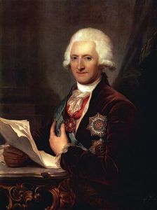 Portrait of Count J.E. Sievers. Creator: Jozef Grassi