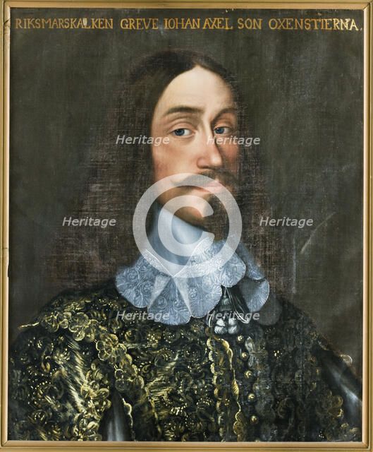 Portrait of Count Johan Axelsson Oxenstierna (1611-1657). Creator: Hulle, Anselm van (1601-1674).