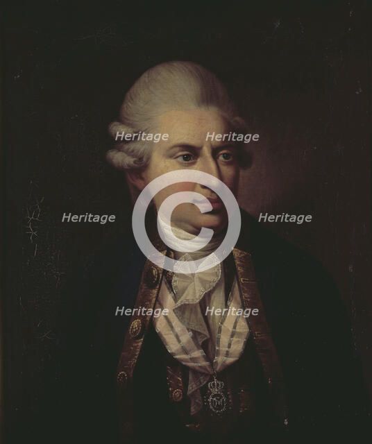 Portrait of Count Johann Friedrich Struensee (1737-1772). Creator: Juel, Jens (1745-1802).
