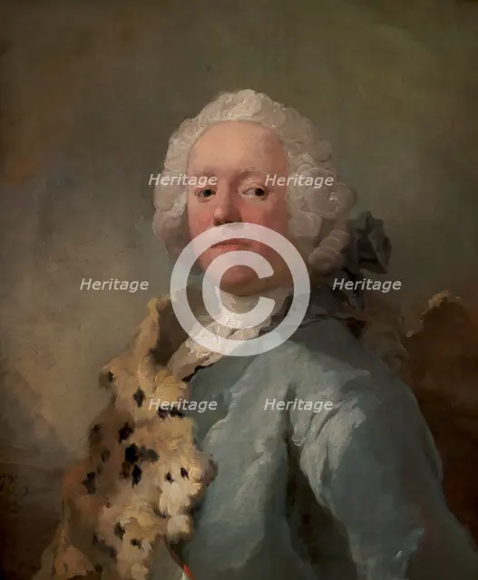 Portrait of Count Jorgen Scheel, 1748-1751. Creator: Carl Gustaf Pilo.