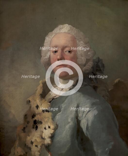 Portrait of Count Jorgen Scheel, 1748-1751. Creator: Carl Gustaf Pilo.