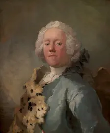 Portrait of Count Jorgen Scheel, 1748-1751. Creator: Carl Gustaf Pilo