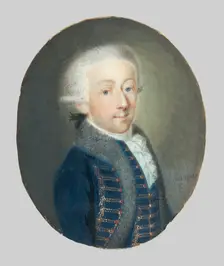 Portrait of Count Joseph Szapáry, c1790. Creator: Karl Caspar