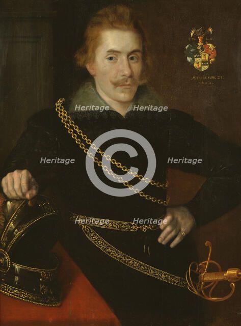 Portrait of count Jacob de la Gardie, 1606. Creator: Unknown.