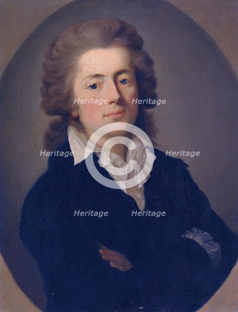 Portrait of Count Jan Nepomucen Potocki (1761-1815), 1790. Artist: Anonymous  