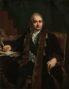 Portrait of Count Jean-Antoine Chaptal, 1824. Creator: Antoine-Jean Gros (French, 1771-1835)