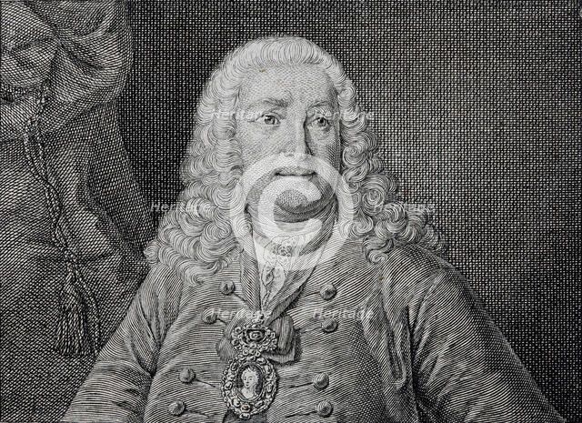 Portrait of Count Jean Armand de L'Estocq (1692-1767).
