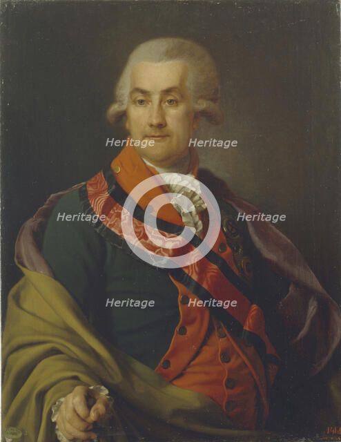 Portrait of Count Otto Heinrich Igelström (1737-1817), 1790. Artist: Levitsky, Dmitri Grigorievich (1735-1822)