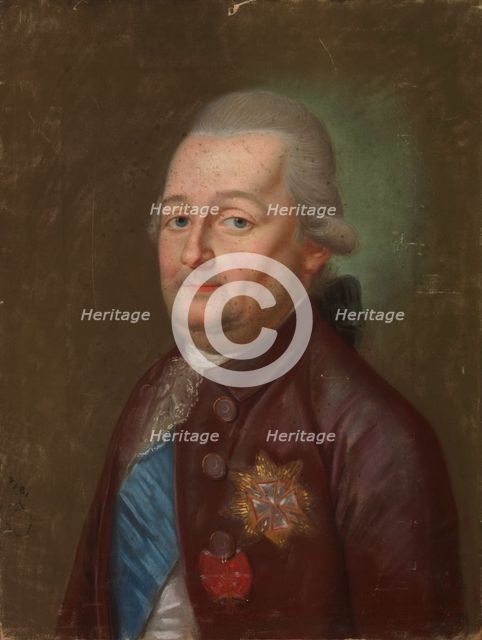 Portrait of Count Otto Magnus von Stackelberg (1736-1800), c1780. Creator: Anonymous.